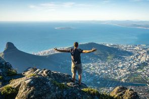 View of Cape Town from Table Mountain