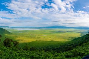 View of the Ngorogoro Crater